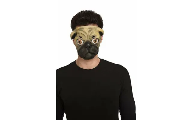 Bulldog Maske - Halv Ansigtsmaske I Naturgummi