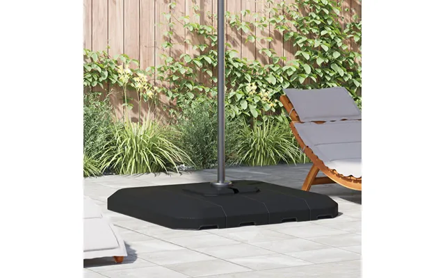 Cantilever Parasolbase - Sort, 98 × 98 × 13 Cm 4 Dele