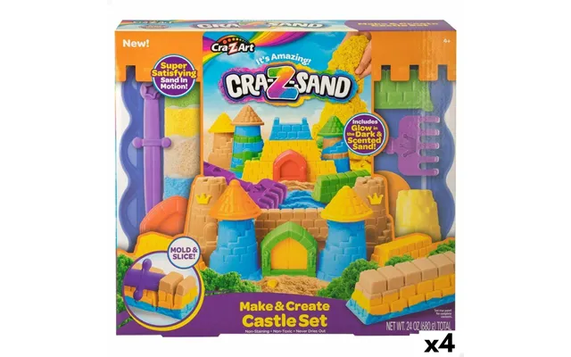 Cra-z-art Cra-z-sand Castle - Magisk Sand Slot-sæt Til Børn 4