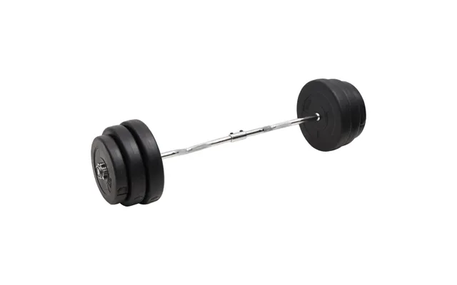 Curl-vægtstangssæt 90 Kg - Super Curl Stang Med Vægtskiver