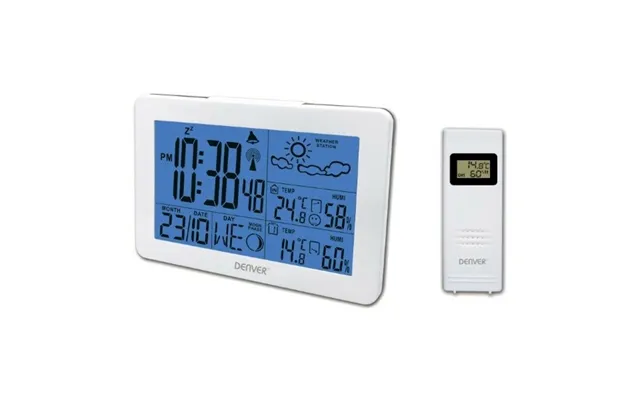 Denver Electronics Ws-530 Vejrstation - Hvid Sort