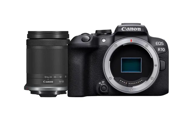 Digitalkamera Canon Eos R10 24,2 Mp Spejlløst - Sort Rf S 18 150mm Is Stm