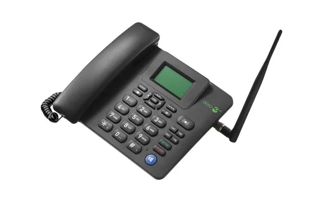 Doro 4100h 4g Fast Mobiltelefon - Sort