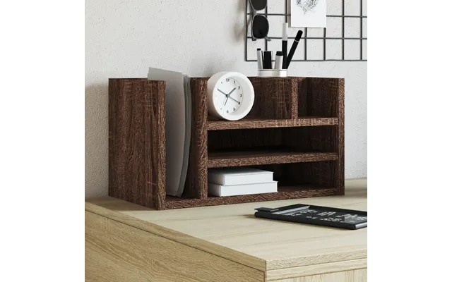 Dueslag I Konstrueret Træ - 44,5 × 24 × 25 Cm, Brun Egetræsfarve