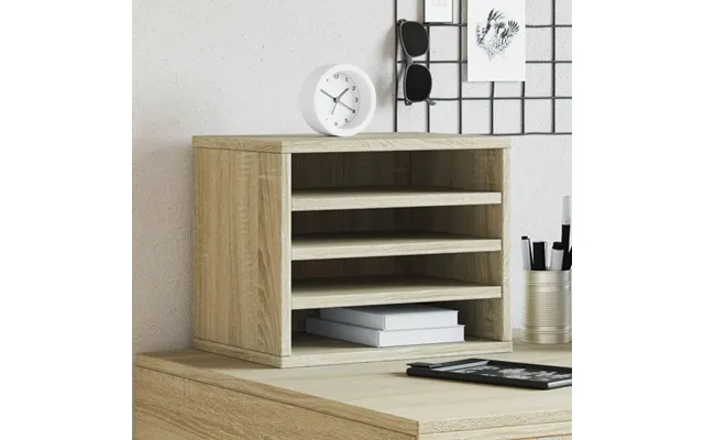 Dueslag Til Skrivebord 36×26×29,5 Cm - Konstrueret Træ I Sonoma-eg