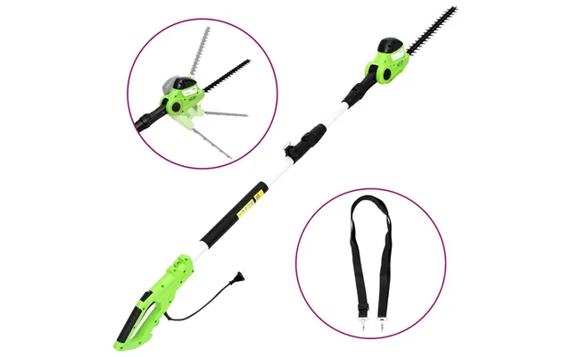 Eldrevet Hækkeklipper Med Teleskopstang 41 Cm - 550 W