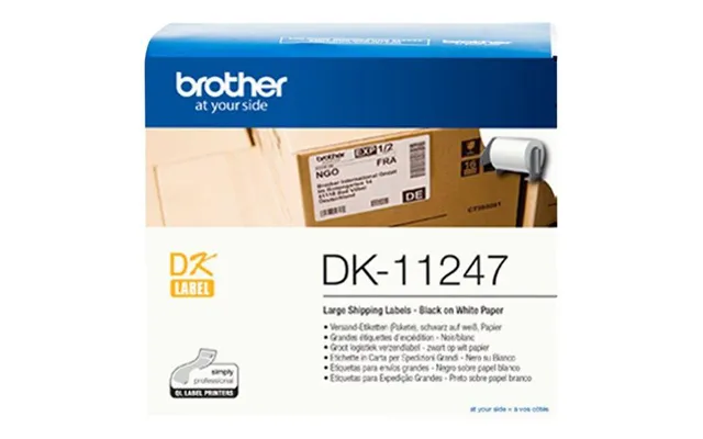 Etiketter Brother Dk-11247 103 × 164 Mm - 180 Stk.