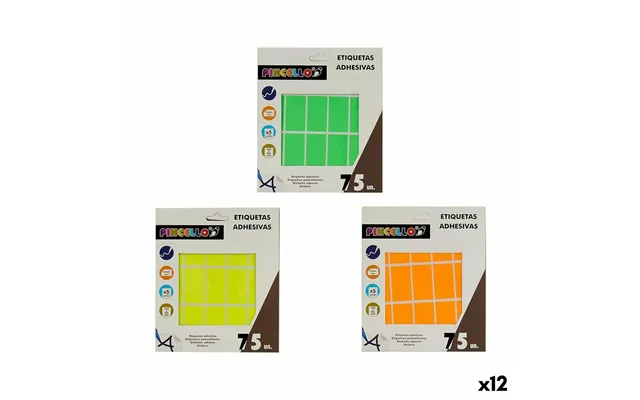 Etiketter Selvklæbende 25 X 45 Mm - Rektangulære 12 Pk