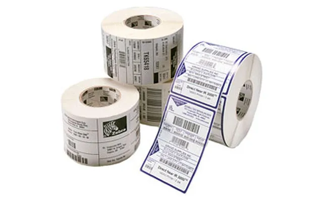 Etiketter Til Labelprinter Zebra 800261-105 - Hvid, Termisk