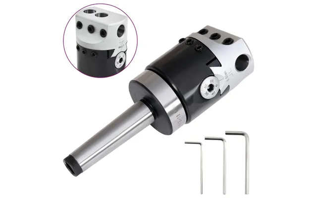 F1-12 Borehoved Med Mt2-m10 Borskaft - 50 Mm, 10-125 Mm Kapacitet