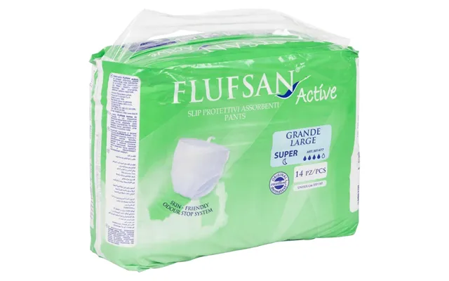 Flufsan Voksenble Til Inkontinens 14 Stk. Str. L