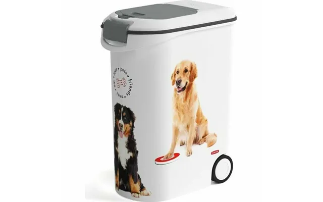 Foderbeholder Til Hundefoder Curver 20 Kg - Hvid