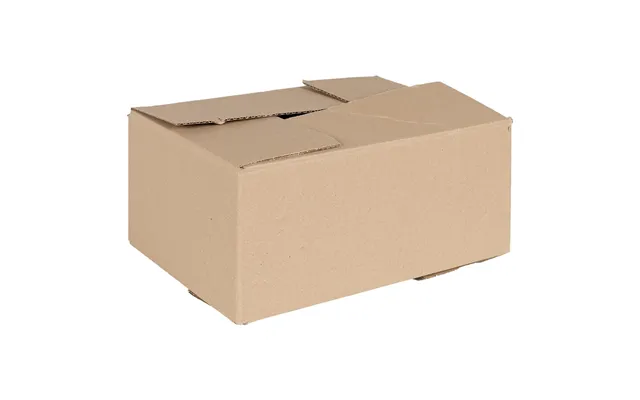 Foldbar Opbevaringskasse - 50 Stk Natur, Pap 30 × 21,5 × 14 Cm