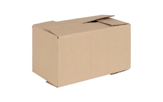 Foldbar Opbevaringskasse I Pap - Natur, 24 × 13 × 13 Cm, 50 Stk