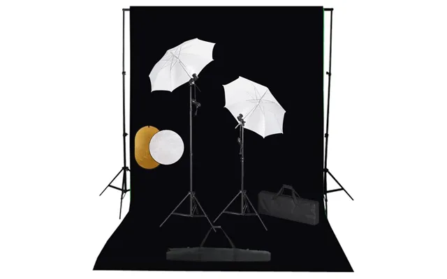 Fotostudieudstyr Med Lamper - Paraplyer