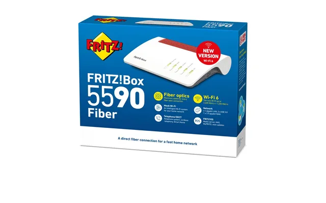 Fritz Fritz Box 5590 Fiber - Wi Fi 6 Fiberrouter