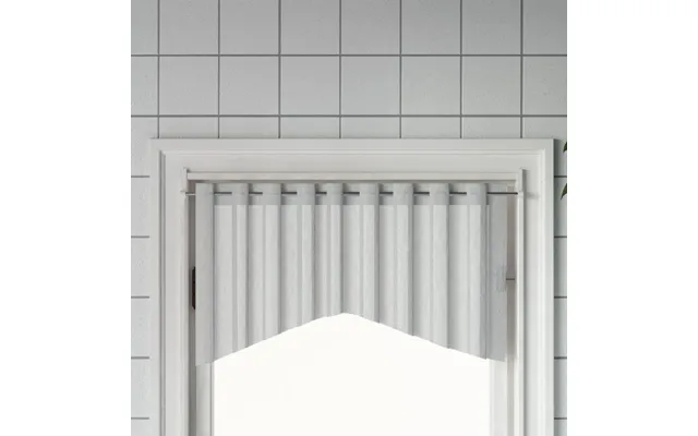 Gardinstænger 2 Stk. 90-135 Cm - Aluminium, Hvid Sølv
