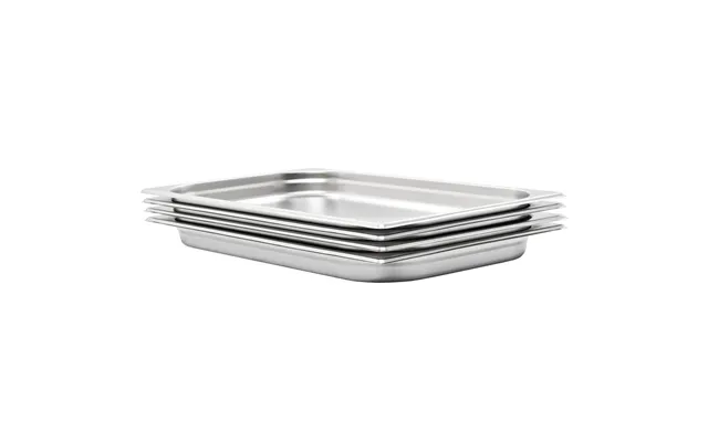 Gastronorm Beholdere Gn 1 1 - 40 Mm, Rustfrit Stål, 4 Stk.