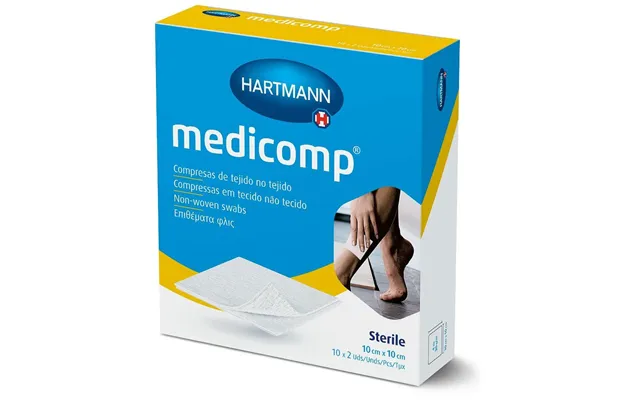 Hartmann Medicomp Sterile Kompresser 10 × 10 Cm - 20 Stk.