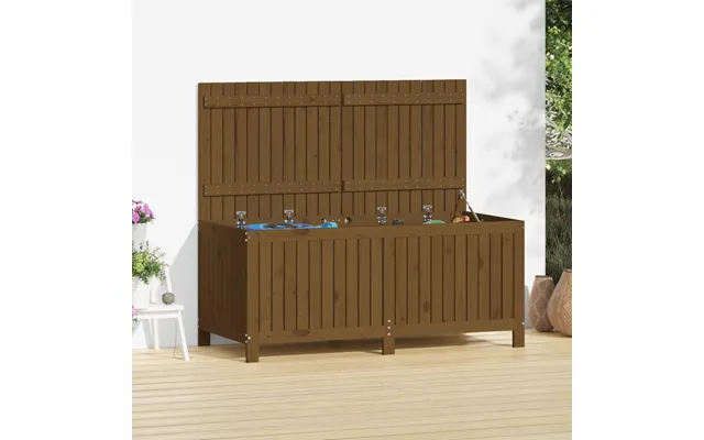Havekasse I Massivt Fyrretræ 147×68×64 Cm - Gyldenbrun