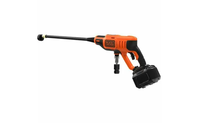 Højtryksrenser Black & Decker Bcpc18d1-qw - 24 Bar, Sort
