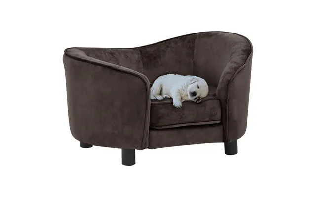 Hundesofa I Plys 69 X 49 X 40 Cm - Brun