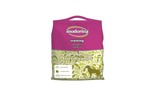 Inodorina Hundetræningspads - 60 × 90 Cm, 40 Stk