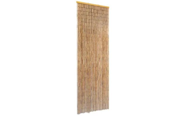 Insektgardin Til Dør I Bambus - 56 × 185 Cm, Brun