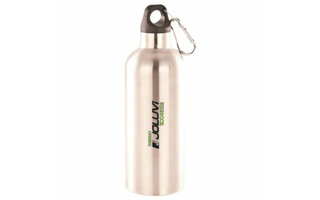 Joluvi Ecothermo Vandflaske 600 Ml - Grå Rustfrit Stål