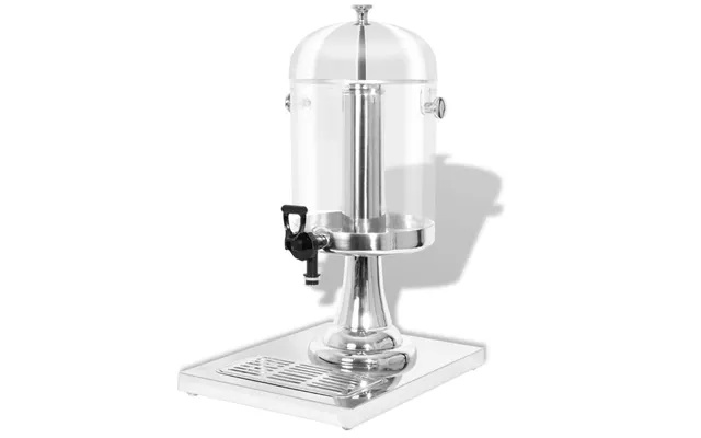 Juicedispenser I Rustfrit Stål - 8 L Med Drypbakke