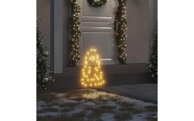 Juledekoration Med Jordspyd - Juletræsform, 3 Stk., 50 Led, 30 Cm
