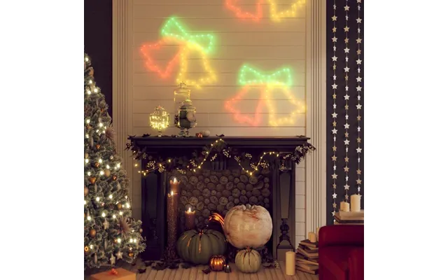 Juleklokker Julefigur Med 72 Led - 50 × 56 Cm, Flerfarvet