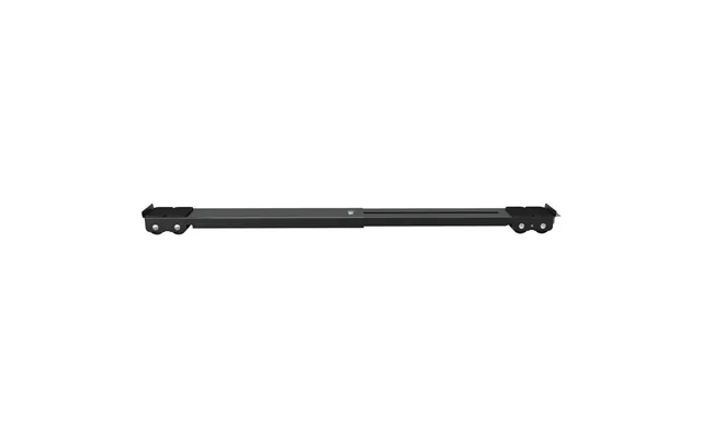 Justerbar Vaskemaskinefod Med Hjul - 2 Stk, Sort, Rustfrit Stål, 72 × 5 × 4,5 Cm