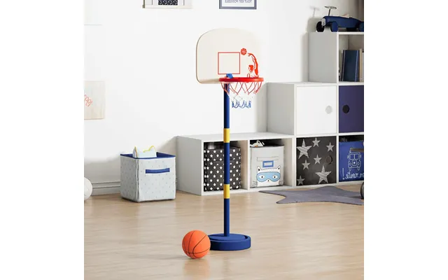Justerbart Basketballstativ Med Bold Og Pumpe - 90 121 Cm