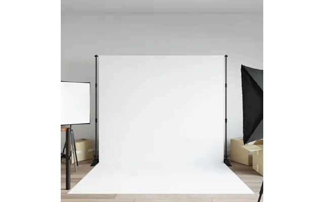 Justerbart Stativ Til Fotobaggrund 254×243 Cm - Stål, Sort