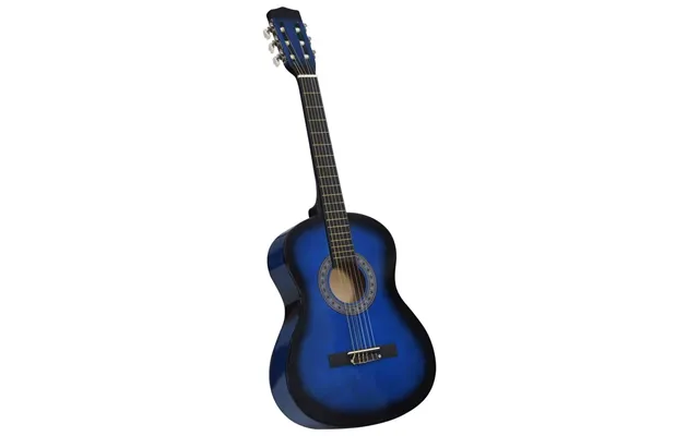 Klassisk Guitar 3 4 36 - Blå Begynderguitar Til Børn Og Nybegyndere