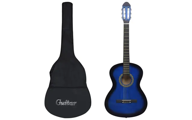 Klassisk Guitar 4 4 39 Med Taske - Blå