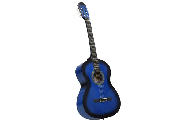 Klassisk Guitar 4 4 39 Til Begyndere - Lindetræ, Blå