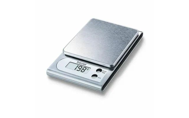 Køkkenvægt Beurer Ks22 - 3 Kg, Sølv Sort, Rustfrit Stål