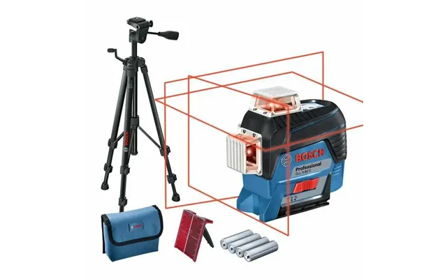 Krydslaser Bosch Gll 3-80 C Professional Bt 150 Stativ