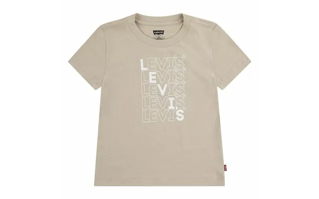 Levi's Kortærmet T-shirt Til Drenge, Oxford - 2 År