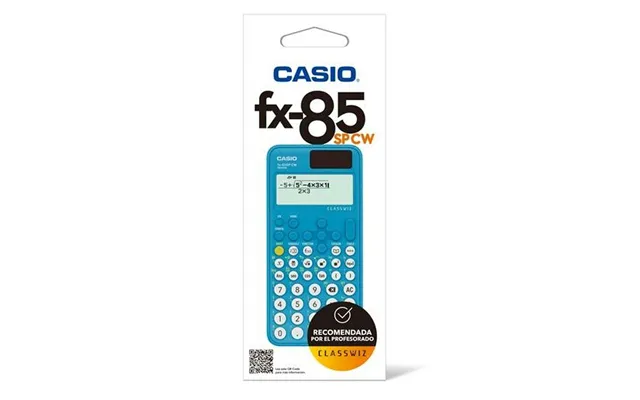Lommeregner Casio Fx-85 Spcw - Videnskabelig, Blå
