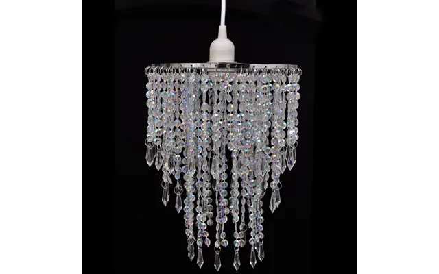 Lysekrone 22,5 × 30,5 Cm - Klassisk Loftlampe Med Prismer