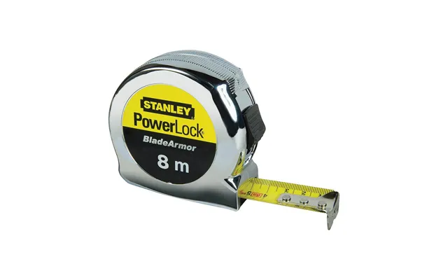 Målebånd 8 M X 25 Mm Stanley Powerlock