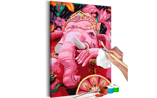 Mal Efter Tal Billede Ganesha 40 X 50 Cm