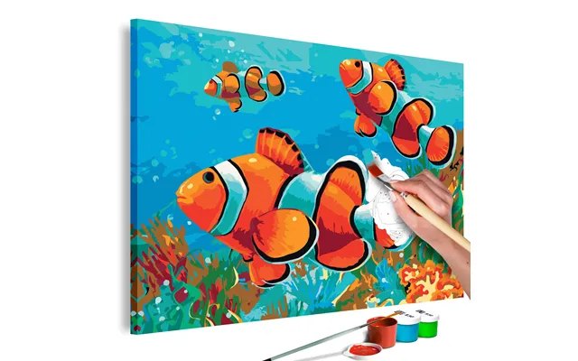 Mal Efter Tal Billede Guldfisk 50 X 40 Cm