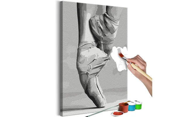 Mal Selv Billede Balletsko 40 X 50 Cm - Mal Efter Tal
