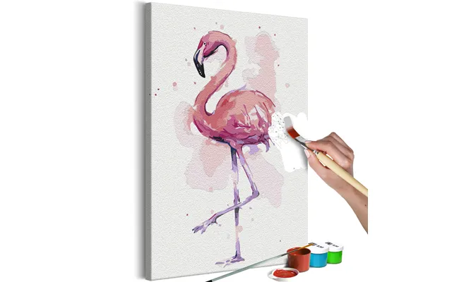 Mal Selv Billede Friendly Flamingo 40 X 50 Cm