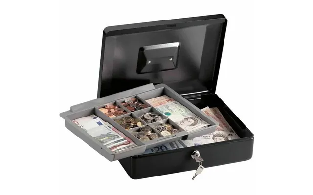 Master Lock Cb-12ml Pengeskab - Sort Stål 25 × 31 × 10 Cm