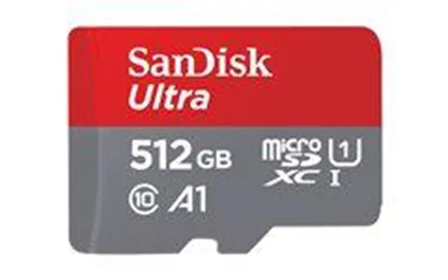 Microsdxc-hukommelseskort Sandisk Ultra 512 Gb Med Adapter